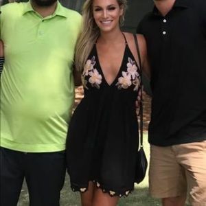 Free People Black Sundress